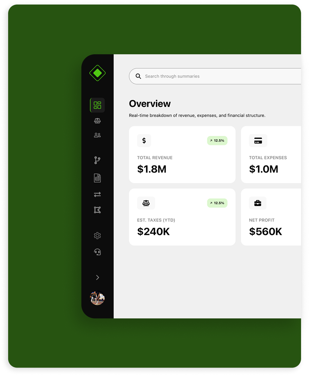 AMSquare Dashboard UI